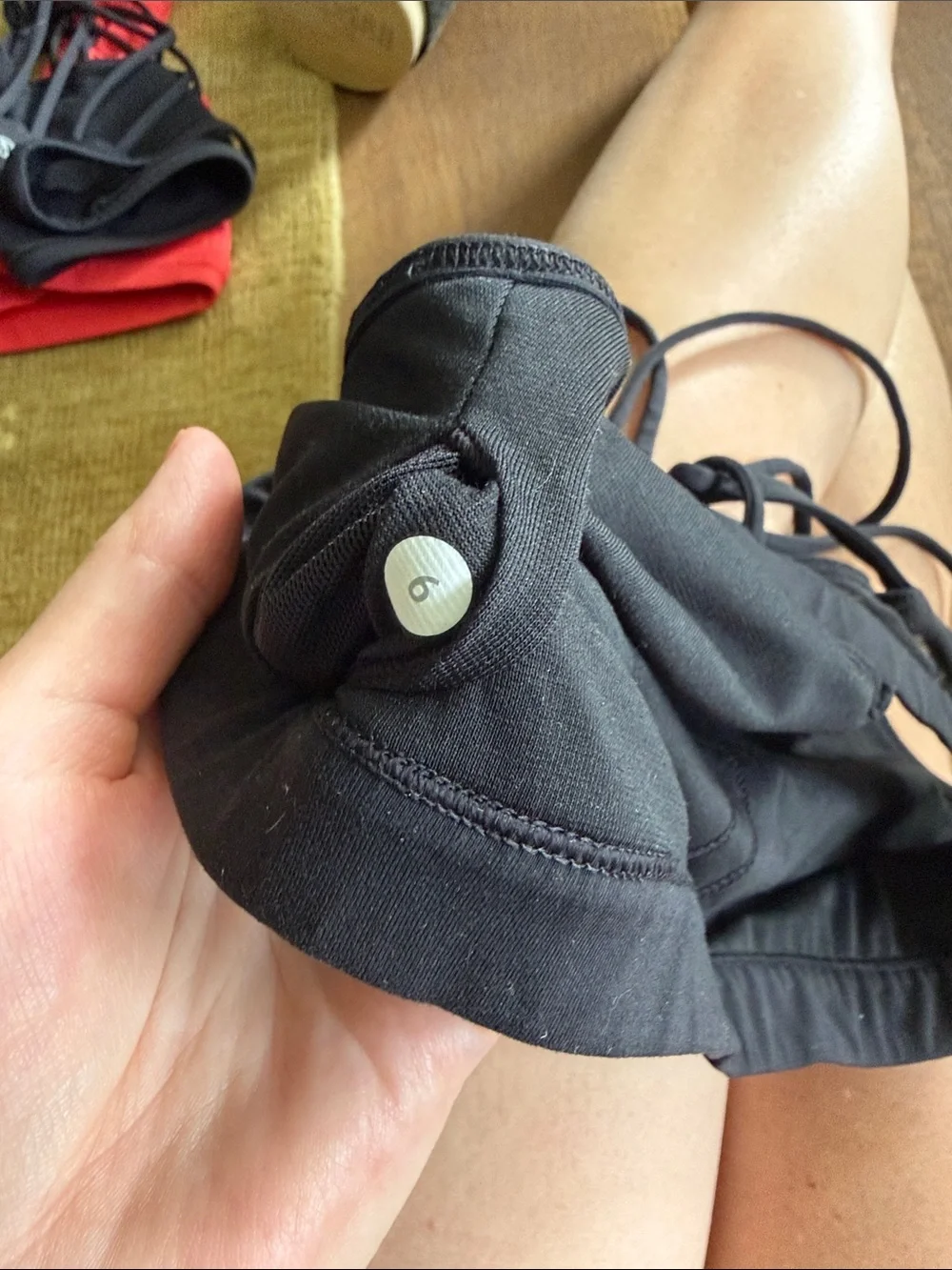 lululemon athletica Black Multi-Strap Sports Bra